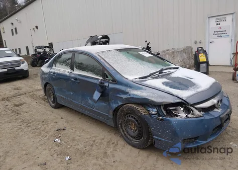 2010 Honda Civic Ex from USA, damaged, VIN 2HGFA1F83AH531721
